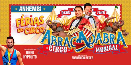 <p><strong>Férias no Circo: 60% OFF </strong>no ingresso do Abracadabra - Circo Musical em SP</p>

